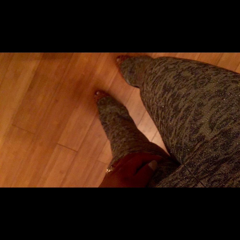 Stretchy Designed Bell Bottom